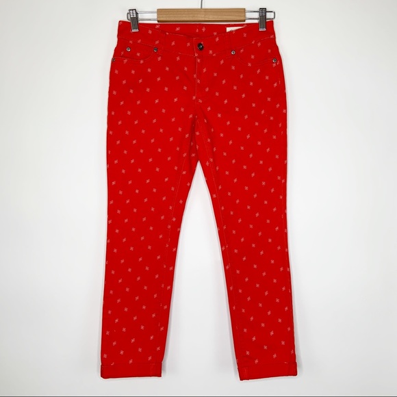 Vince Camuto Red Skinny Jeans Size 28 P Petite - Picture 2 of 7